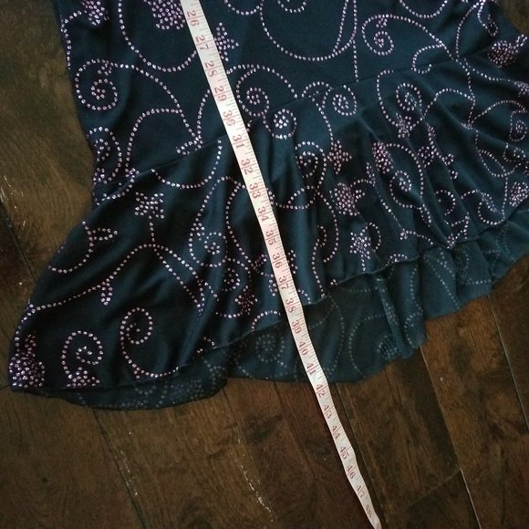 M Studio Black Dress with Pink Sparkles - Picture 5 of 6